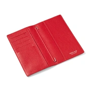 Foto de Agenda Ejecutiva FAD Piel 10x17.5 cm Semana Vista 2027 Rojo 